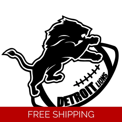 NFL Football Detroit Lions Die Cut Vinyl Decal sticker NFL Football Detroit Lions Die Cut Vinyl Decal sticker